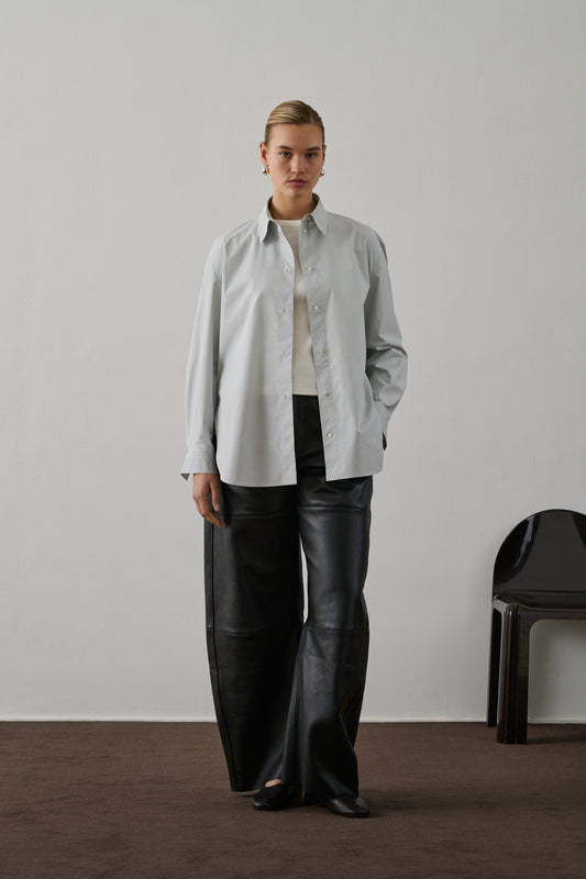 Chemise Grenade - Bleu Ciel - Coton - Femme