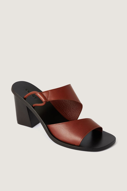 Sandales Astree - Acajou - Cuir - Femme