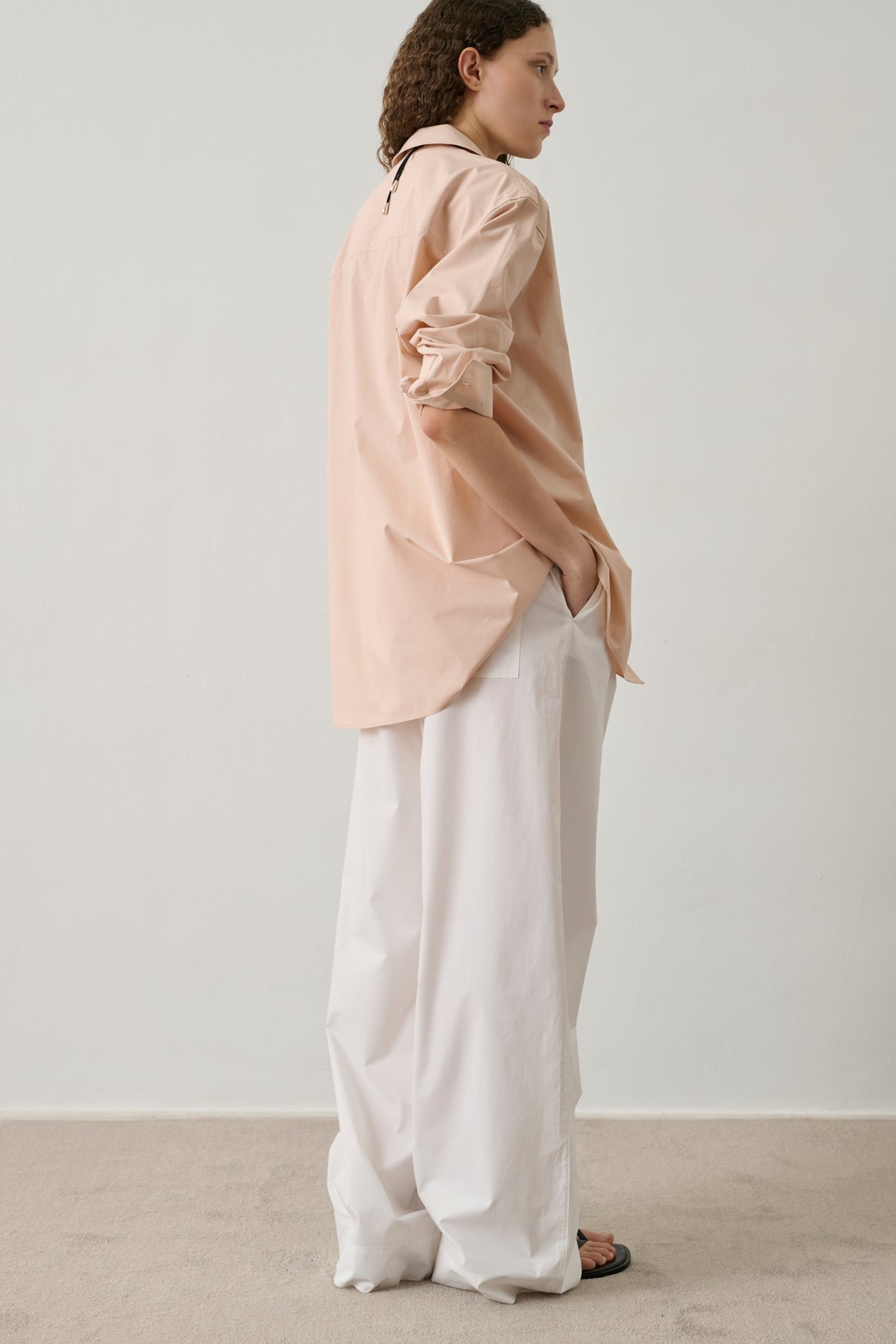 Chemise Itaque - Rose Blush - Coton - Femme vue 6