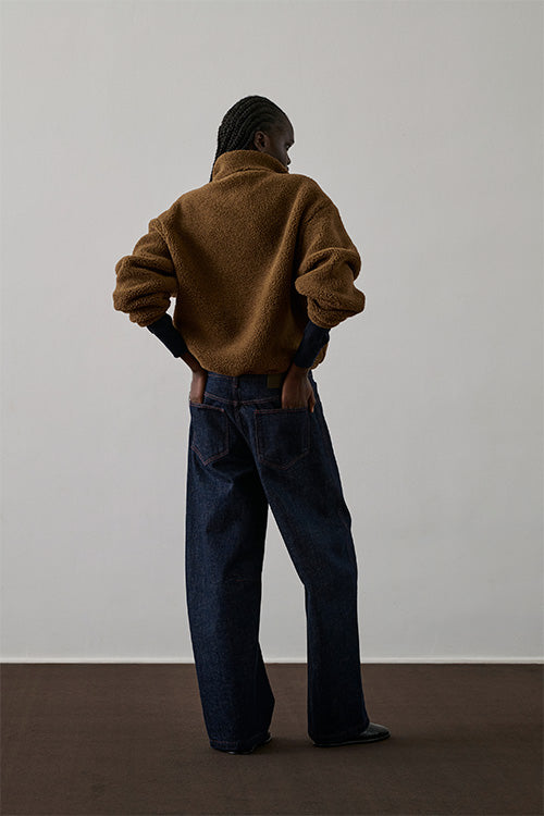 Sweatshirt Finlande - Kaki/Bronze - Femme