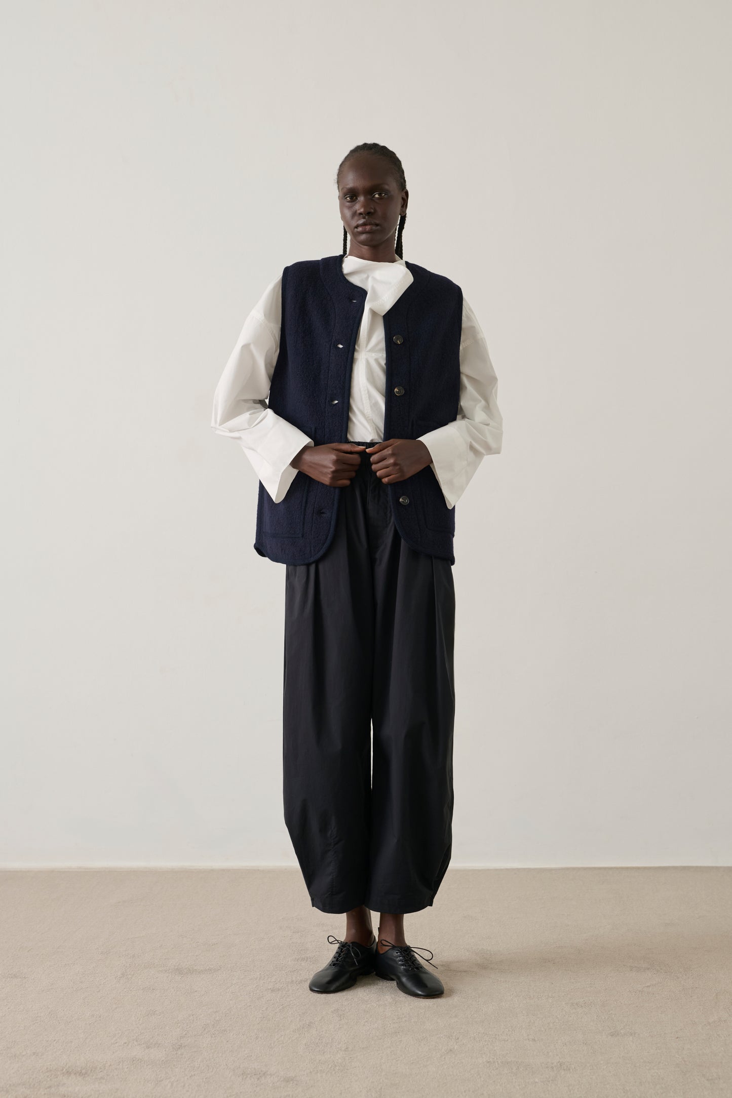 Veste Chicago - Navy - Laine - Femme